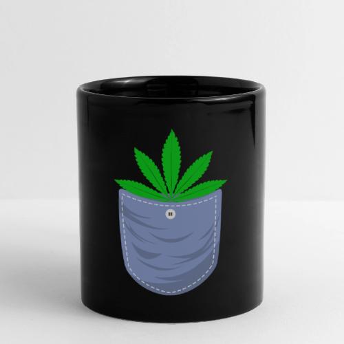 Jesting 420 Pocket Of Herb Weed Marijuana Design - Full Color Mug