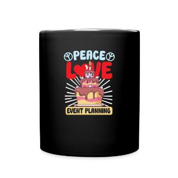Event Planner Event Planning Party Planner - Full Color Mug - black - Front