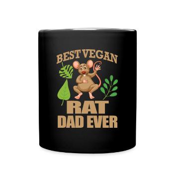 rat - Full Color Mug - black - Front