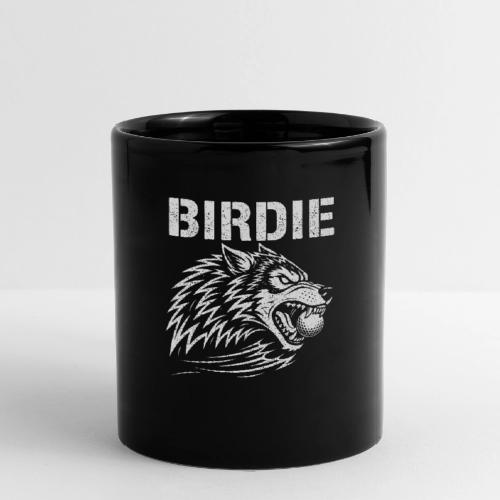 BIRDIE - Wolf Golf Gift Tee for Men - Full Color Mug