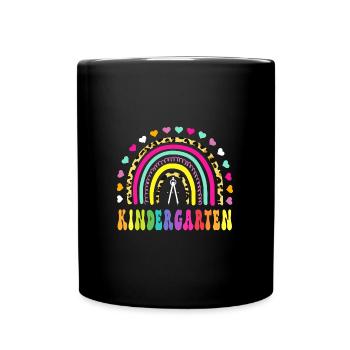 KINDERGARTEN - Full Color Mug - black - Front