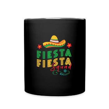 Groovy Fiesta Squad - Full Color Mug - black - Front
