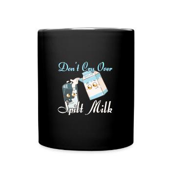 milk milkman milk drinker - Full Color Mug - black - Front
