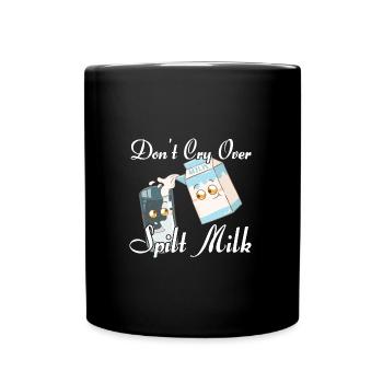 milk milkman milk drinker - Full Color Mug - black - Front