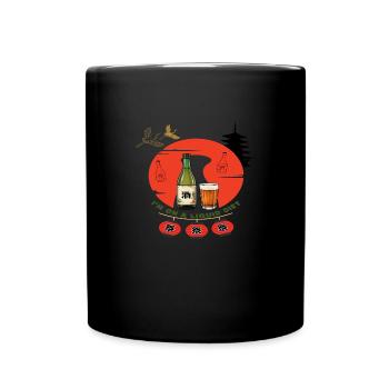 Sake Time - Full Color Mug - black - Front