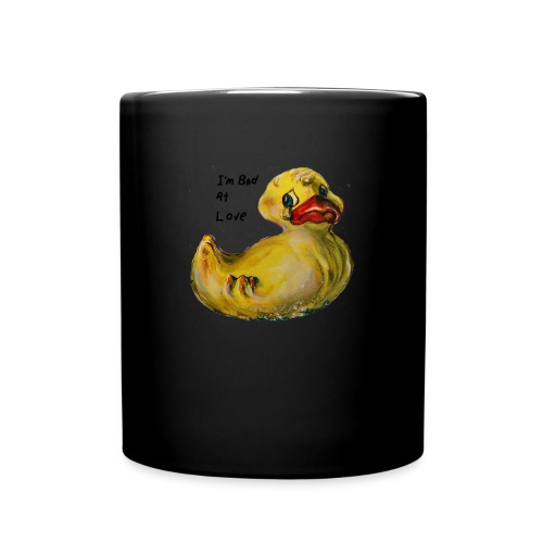 I’m bad at love duck teardrop - Full Color Mug