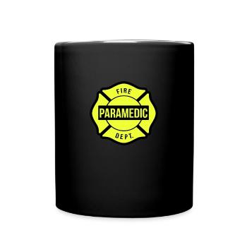 Paramedic Fire Department - Full Color Mug - black - Front