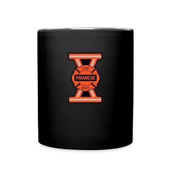 Paramedic Fire Department - Full Color Mug - black - Front