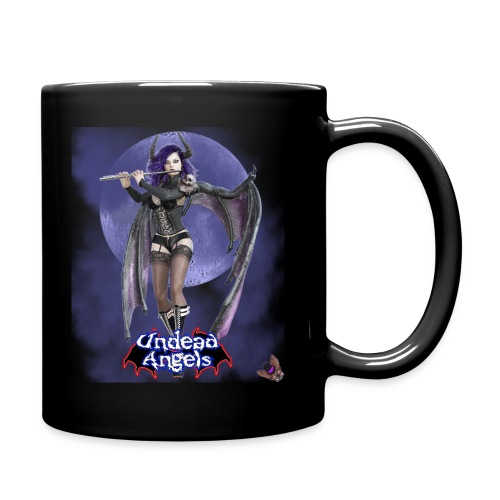 Undead Angels: Succubus Flute Player Full Moon - Full Color Mug