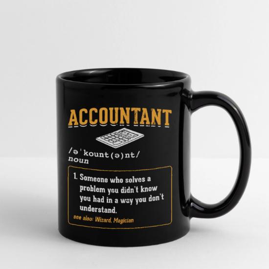 Accounting Funny Accountant' Full Color Mug | Spreadshirt