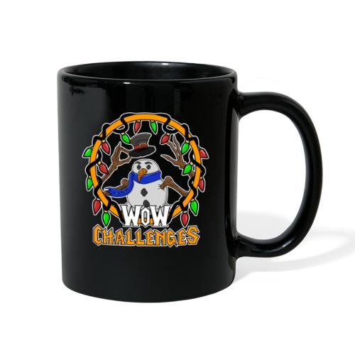 WoW Challenges Holiday Snowman WHITE - Full Color Mug
