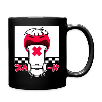 Japan Skateboarding - Full Color Mug - black - Right