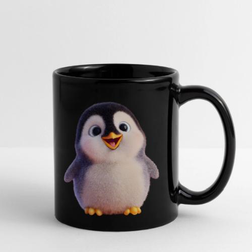 Joyful Baby Penguin - Full Color Mug