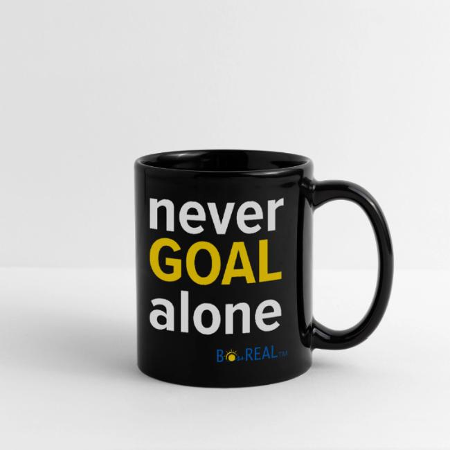 Never GOAL Alone - Black/Navy