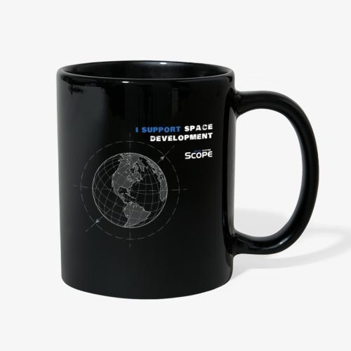 Solar System Scope : I Support Space Development - Full Color Mug