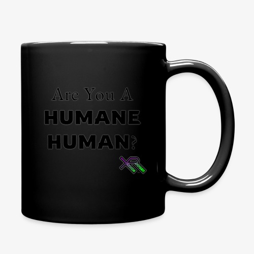 Are You A Humane Human - Full Color Mug