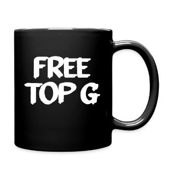 Free top G - Full Color Mug - black - Right