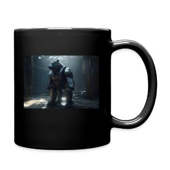 Neon Guardian - Full Color Mug - black - Right