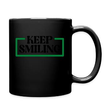 Make Smile - Full Color Mug - black - Right
