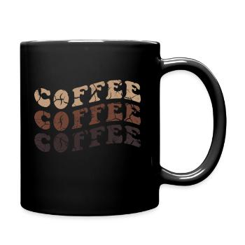 Coffee Lover's Delight - Fall Edition - Full Color Mug - black - Right