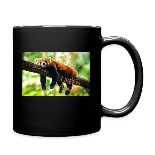 Fox napping meme - Full Color Mug