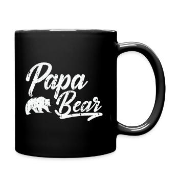 Papa Bear - Full Color Mug - black - Right