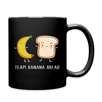 Bread Bakery Banana Bread - Full Color Mug - black - Right