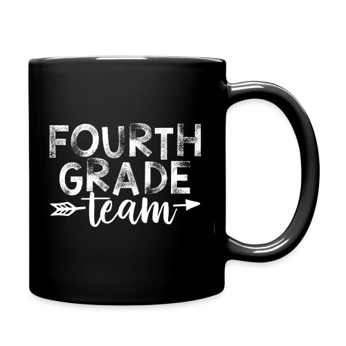 Fourth Grade Team Arrow Teacher T-Shirts - Full Color Mug