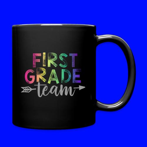 First Grade Team Teacher T-Shirts Rainbow - Full Color Mug