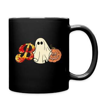 Boo - Full Color Mug - black - Right