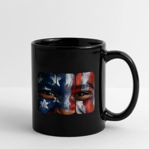 USA: Three Panels of Pride - Full Color Mug