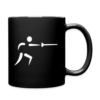 Fencing - Full Color Mug - black - Right