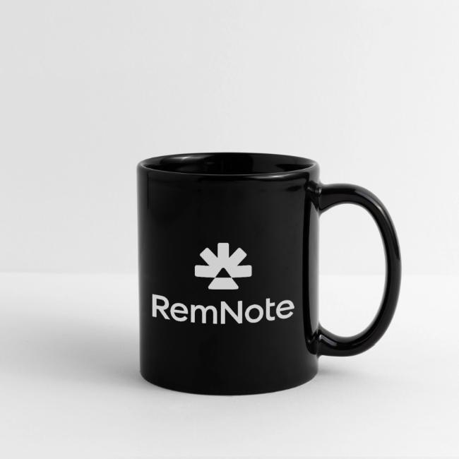 White logo with text, vertically stacked
