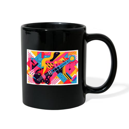 Memphis Design Rockabilly Abstract - Full Color Mug