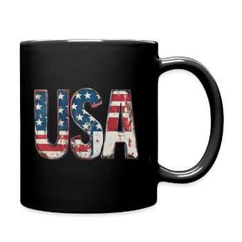 picture USA - Full Color Mug - black - Right