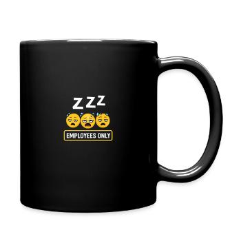 Employees Only Sleepy Sign - Full Color Mug - black - Right