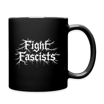 Fright Fest Horror Logo - Full Color Mug - black - Right