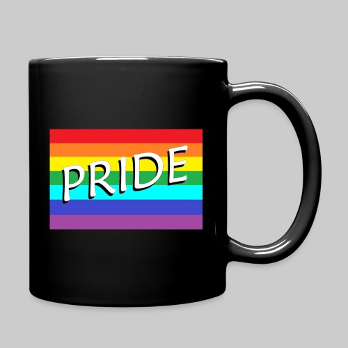 Pride Flag with Pride Text - Full Color Mug