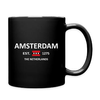 AMSTERDAM - Full Color Mug - black - Right