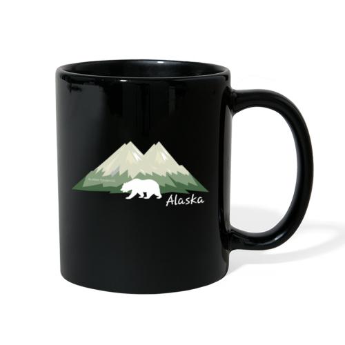 Alaskan Mountain and Bear - Full Color Mug