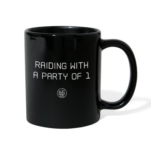 Raiding with a party of 1 - Full Color Mug