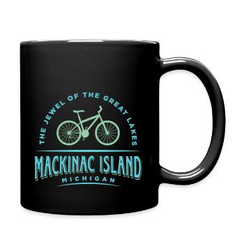 Mackinac Island - Full Color Mug - black - Right
