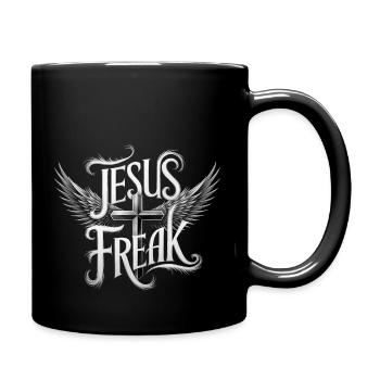 Jesus Freak - Full Color Mug - black - Right