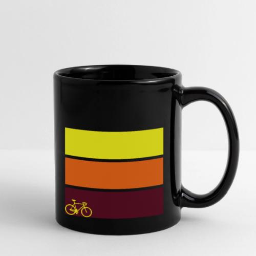 tricolor with bicycle - Full Color Mug