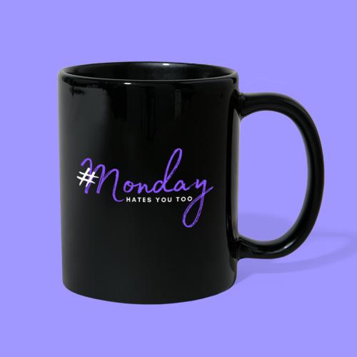 #Monday dark - Full Color Mug