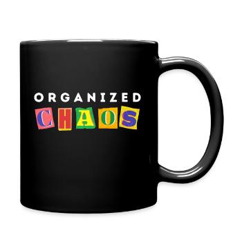 ORGANIZED CHAOS - Full Color Mug - black - Right