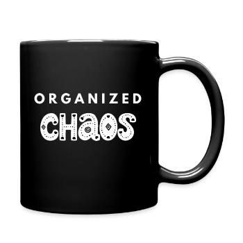 ORGANIZED CHAOS - Full Color Mug - black - Right