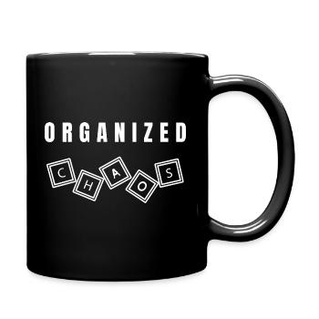 ORGANIZED CHAOS - Full Color Mug - black - Right