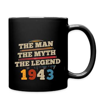 The Myth Legend 1943 79Th For 79 - Full Color Mug - black - Right