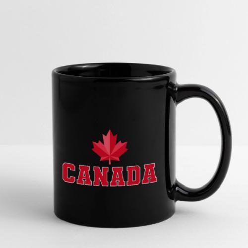 Canada with a maple leaf - Full Color Mug